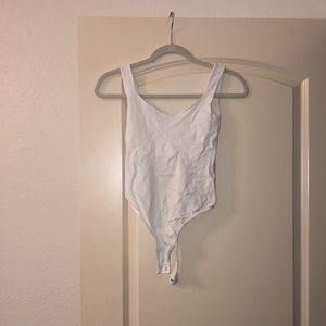 Free People Soft White Bodysuit